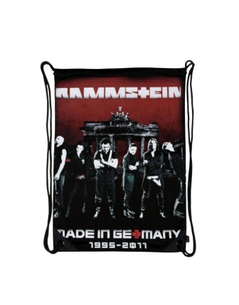 Rammstein Made In Germany Büzgülü Gabardin Sırt Çantası