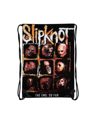 Slipknot The End So Far Büzgülü Gabardin Sırt Çantası