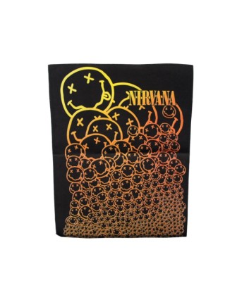 Nirvana A Lot Of Smiley Sırt Patch