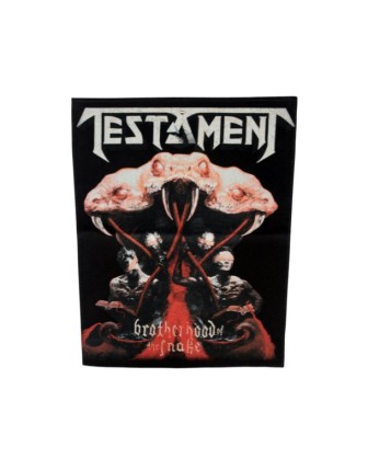 Testament Brotherhood Of The Snake Sırt Patch