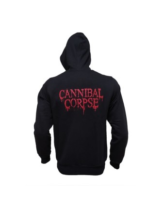 Cannibal Corpse Butchered at Birth Fermuarlı Kapüşonlu