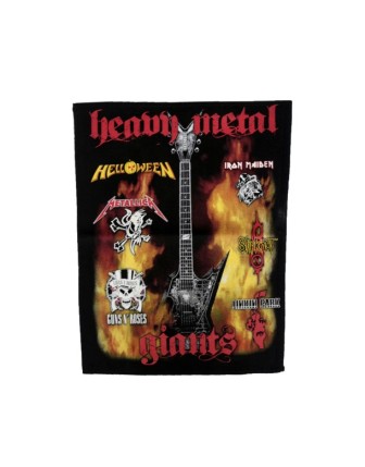 Heavy Metal Giant Sırt Patch