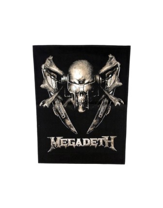 Megadeth Bone Skull Sırt Patch