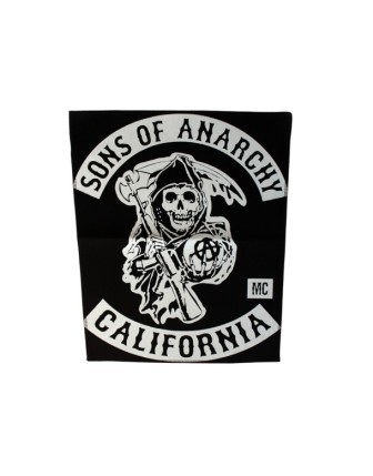 Sons Of Anarchy Logo Sırt Patch