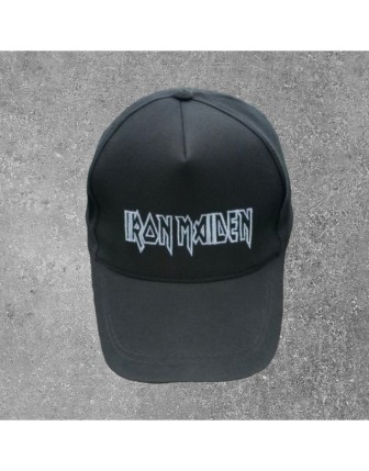 Iron Maiden Beyaz Logo Şapka