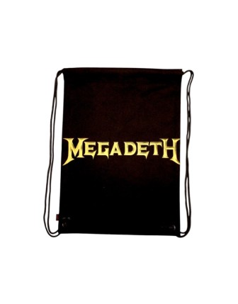 Megadeth Rust In Peace Büzgülü Gabardin Sırt Çantası