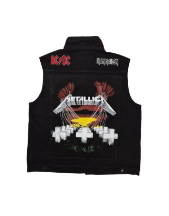Metallica Master Of Puppets Battle Ceket