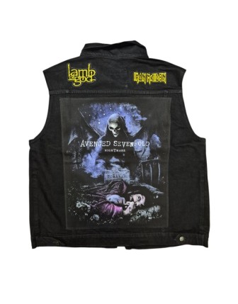 Avenged Sevenfold Nightmare Battle Ceket
