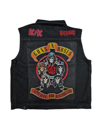 Guns N Roses Appetite For Destruction Battle Ceket
