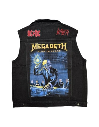 Megadeth Rust In Peace Battle Ceket