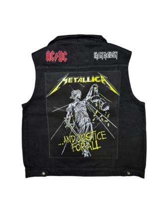 Metallica And Justice for All Battle Ceket
