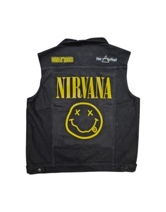 Nirvana Smiley Battle Ceket