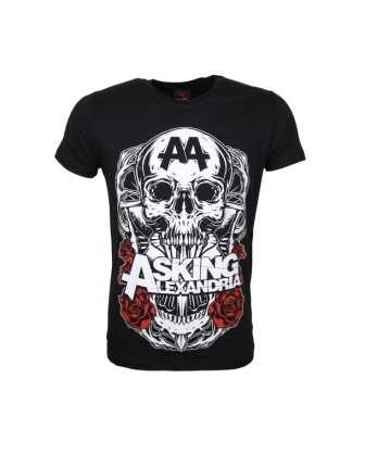 Asking Alexandria AA skull Tişört
