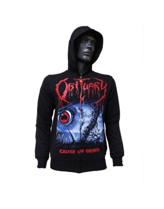 Obituary Cause Of Death  Fermuarlı Kapüşonlu