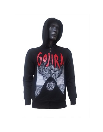 Gojira Magma Fermuarlı Kapüşonlu